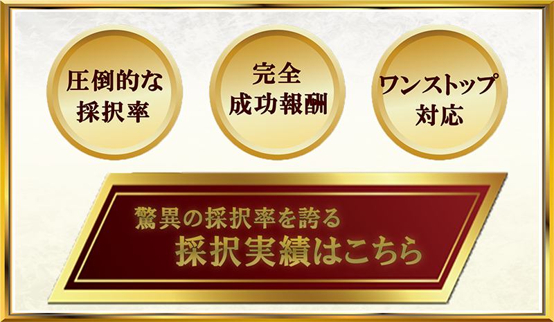 驚異の採択率を誇る採択実績はこちら